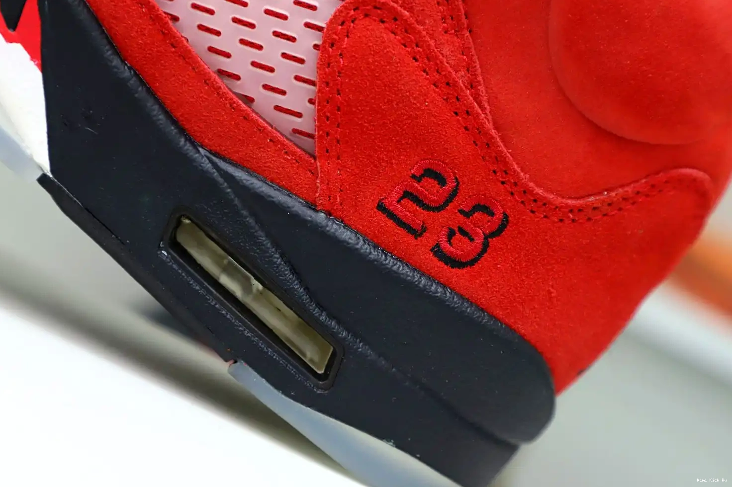 RETRO RED BULL AIR 5 SUEDE Kimikick JORDAN RAGING 0717